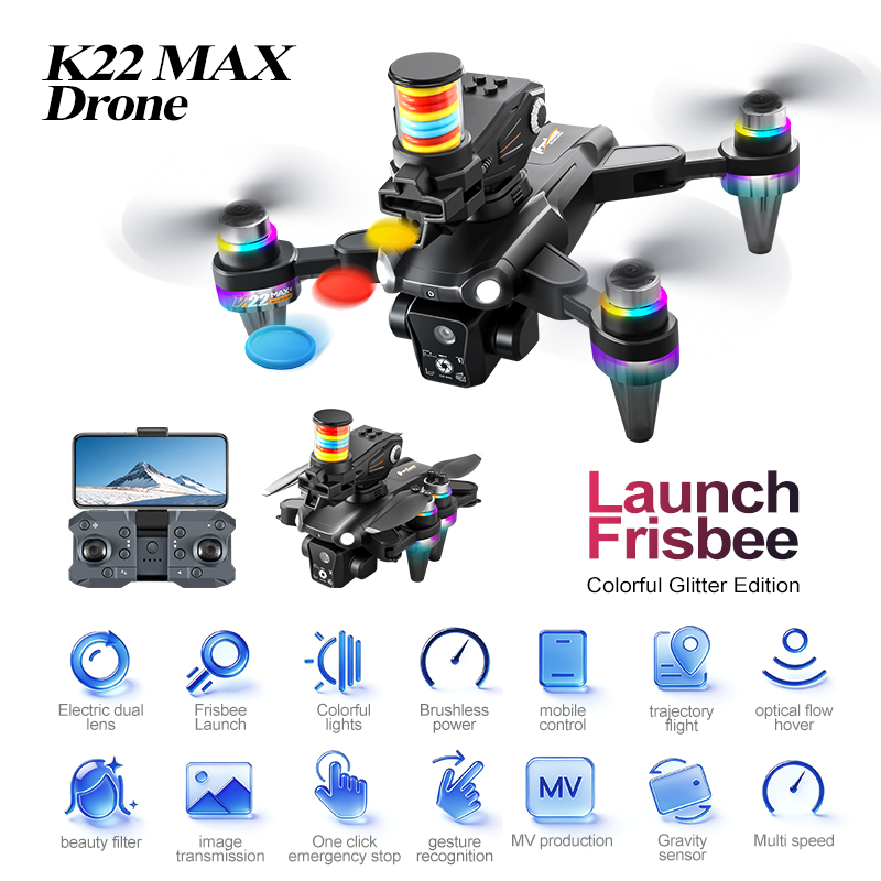 JCMO K22 MAX Frizbi Fırlatma D - Drone Kit Professional incelemesi ve fiyatı
